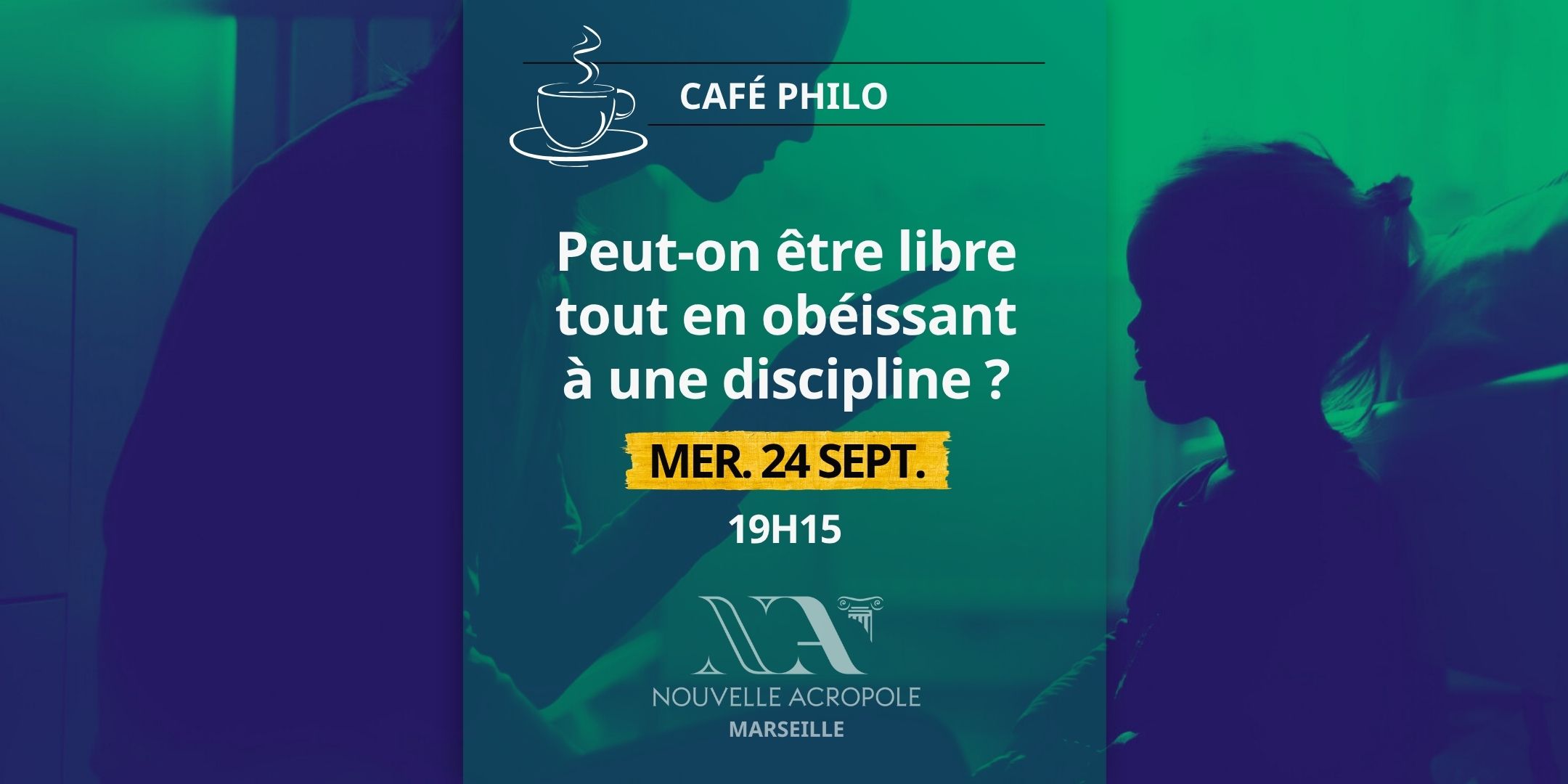 Café philo : Peut-on être libre tout en obéissant à une discipline ?