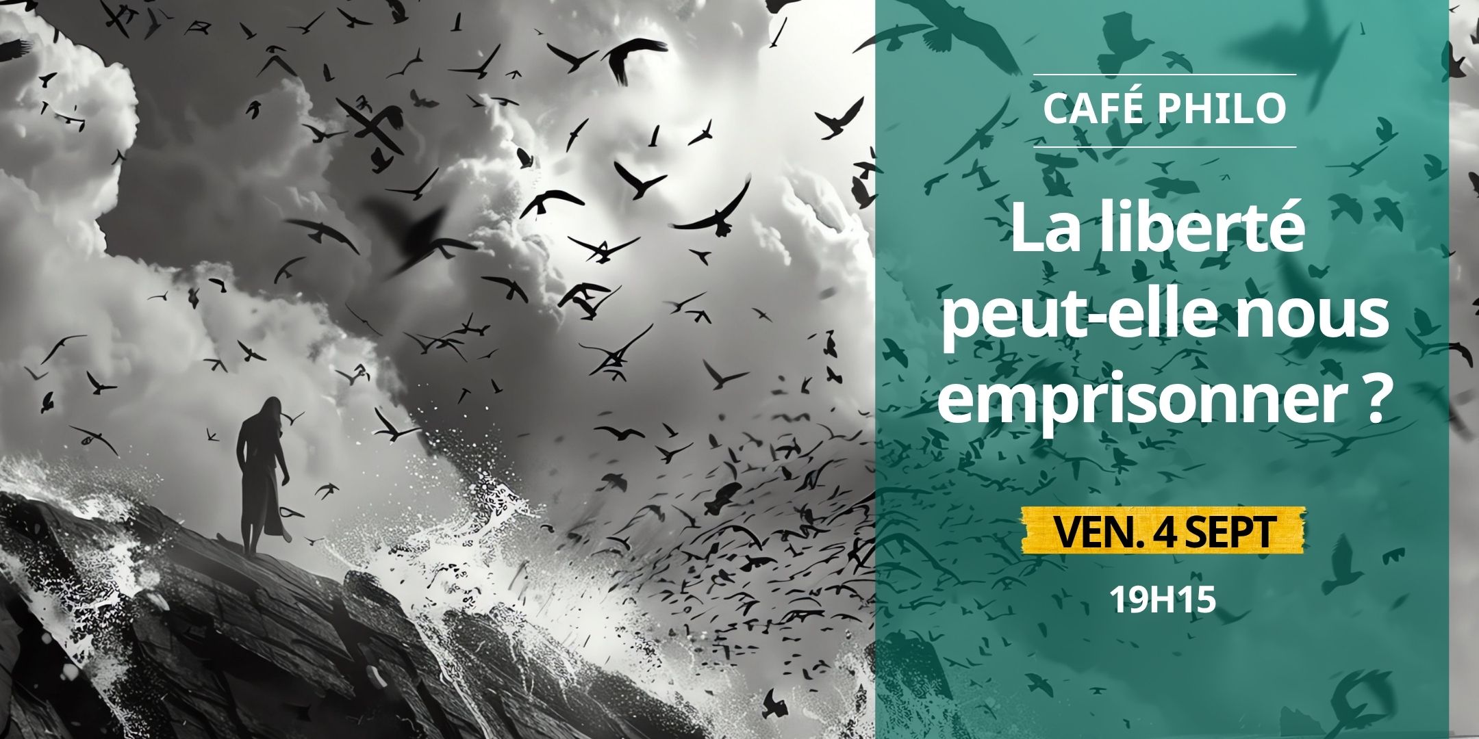 Café philo — La liberté peut-elle nous emprisonner ?