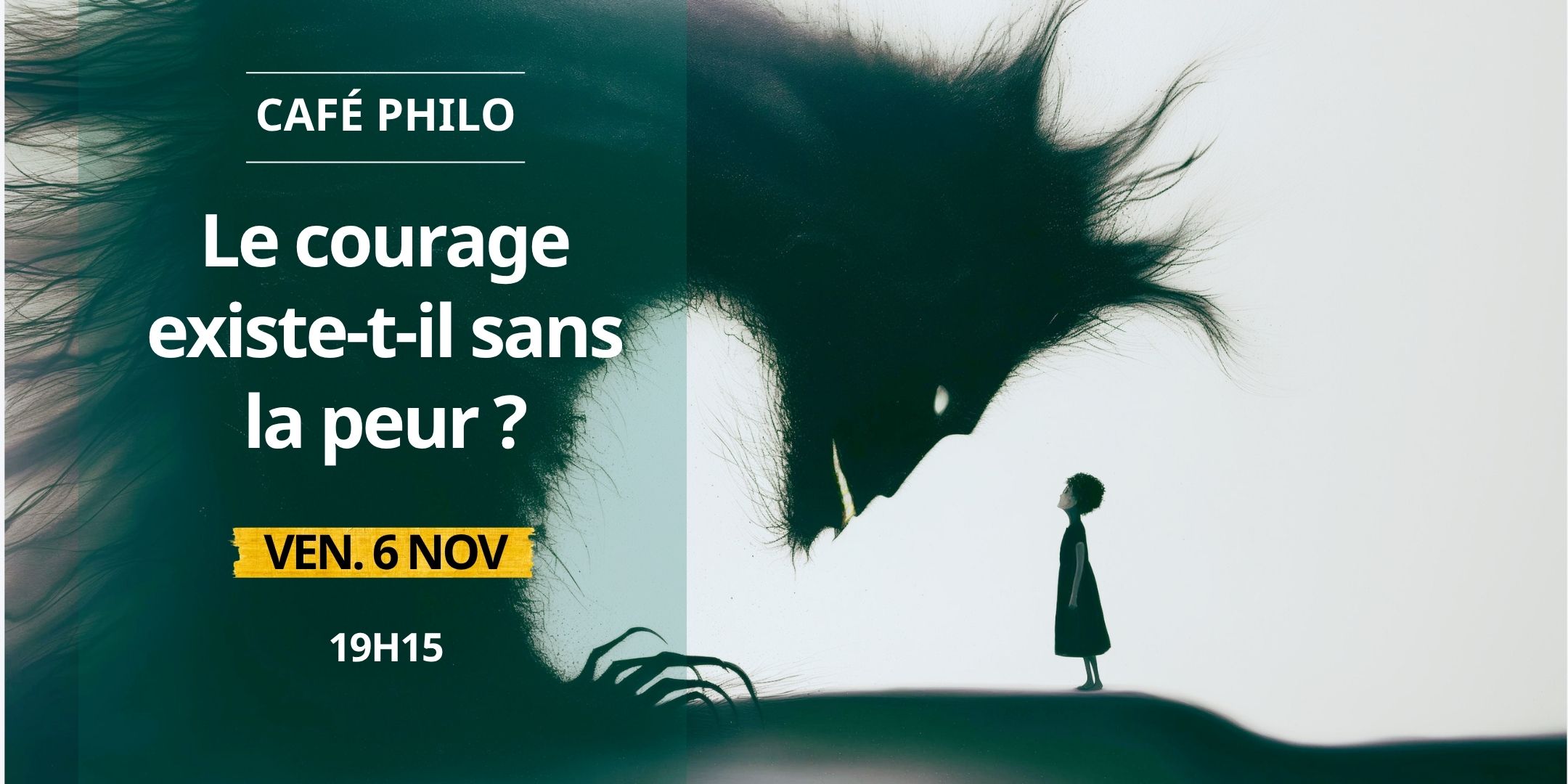 Café philo — Le courage existe-t-il sans la peur ?