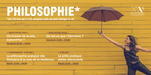 Conférence : La philosophie pratique des Stoïciens et la voie de résilience