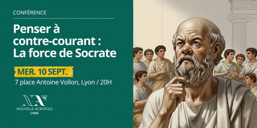 Conférence - Penser à contre-courant : La force de Socrate