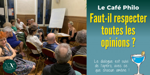 Café-Philo : Faut-il respecter toutes les opinions ?