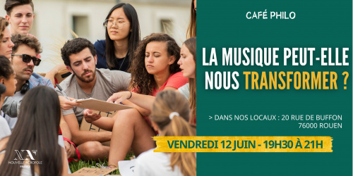 Café philo - La musique peut-elle nous transformer ?