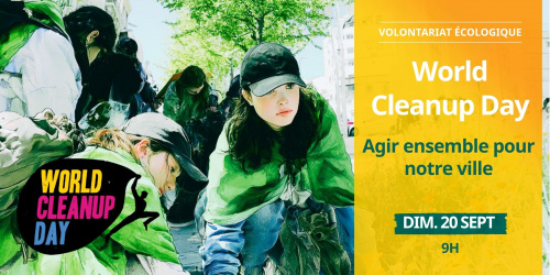 Volontariat — World Cleanup Day